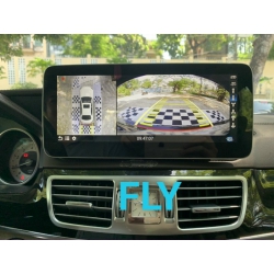 Màn hình DVD Flycar Mercedes C 2007 - 2015 tích hợp camera 360